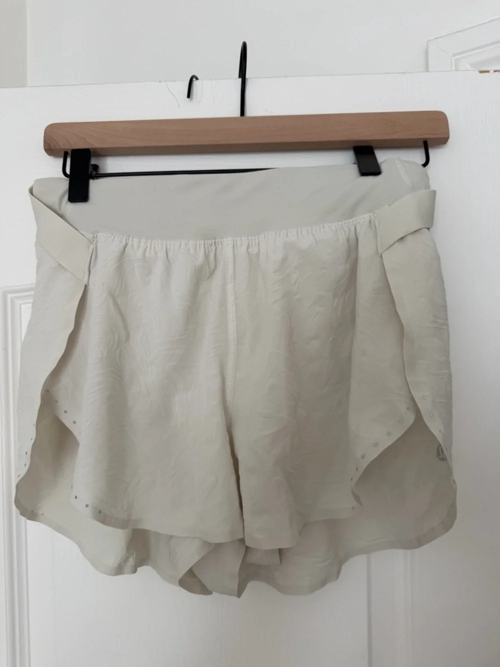 lululemon athletica Cream Athletic Skort Shorts